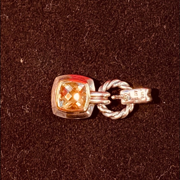* SOLD* David Yurman Citrine Drop Earrings - Picture 7 of 9